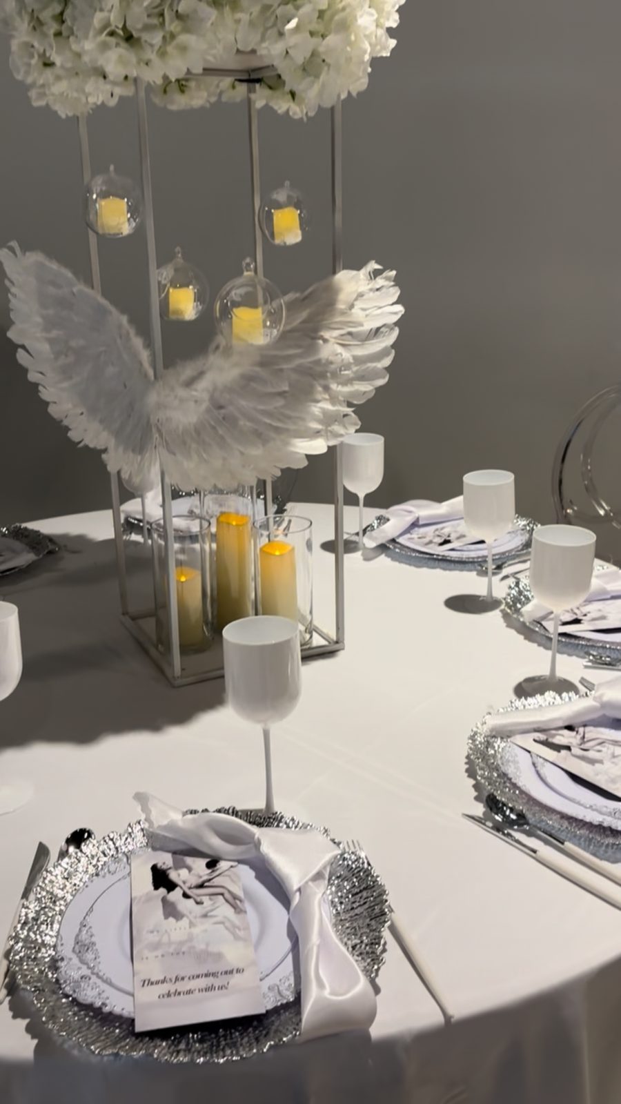 Event setup at Red Bubbles Event Space