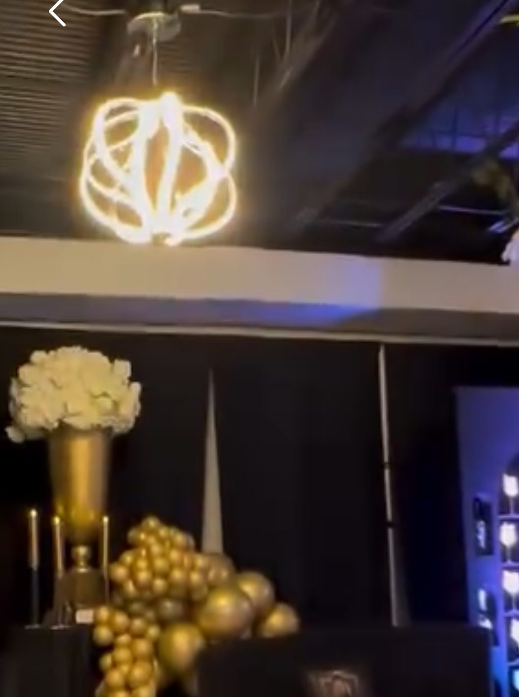 Event setup at Red Bubbles Event Space