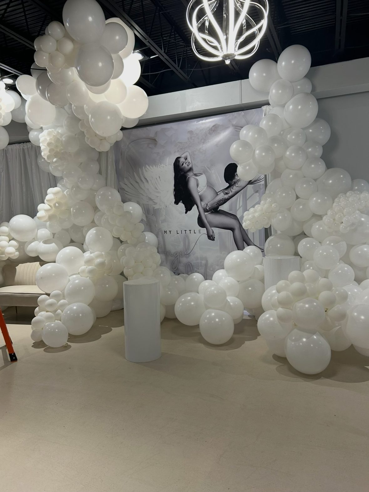 Event setup at Red Bubbles Event Space