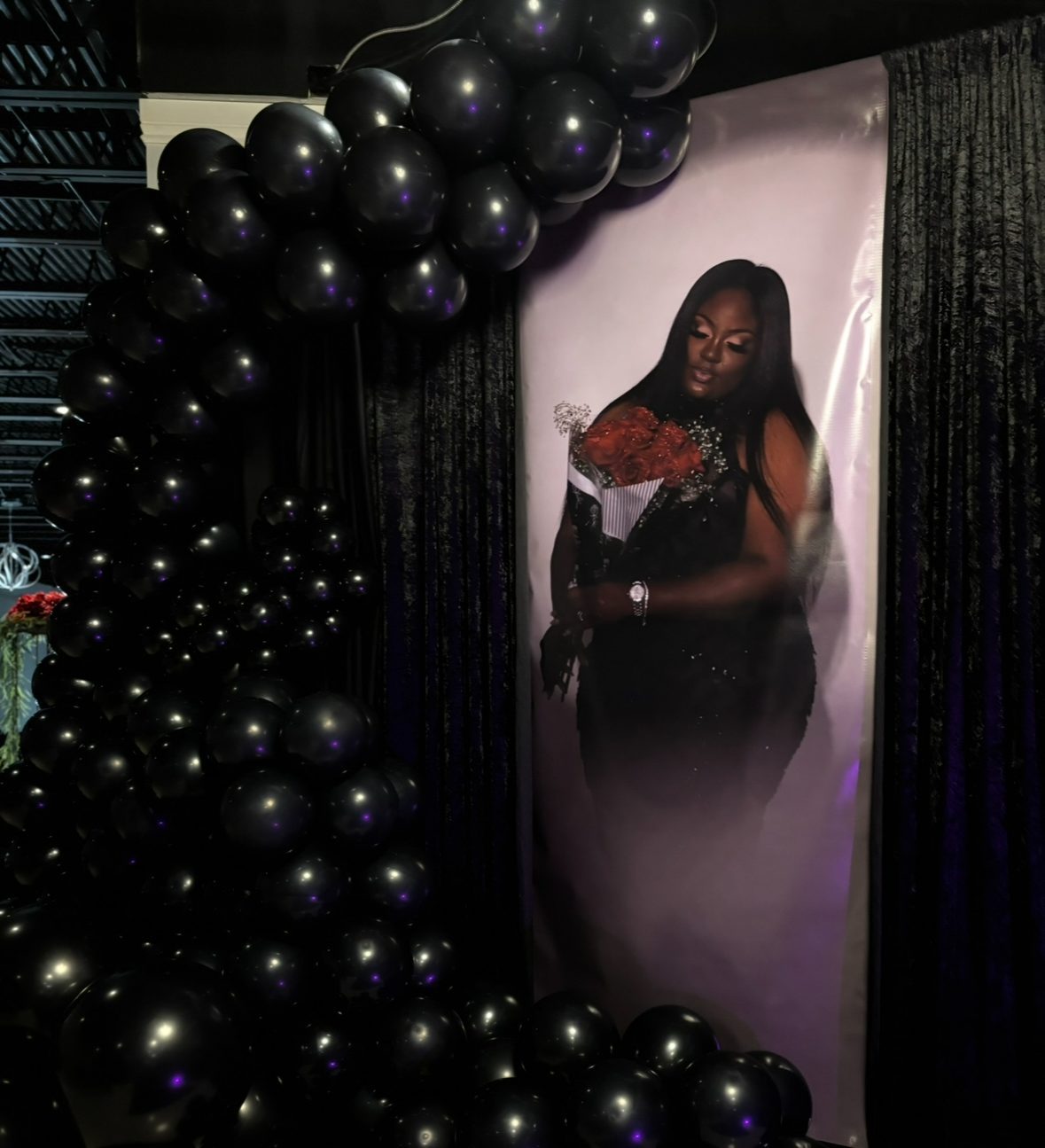 Event setup at Red Bubbles Event Space