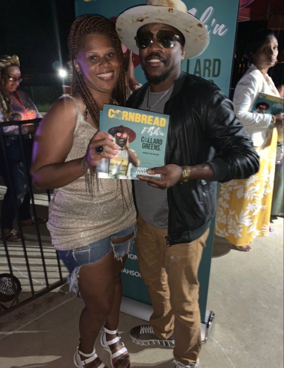 “Cornbread, Fish’n Collard Greens” — book design, Anthony Hamilton