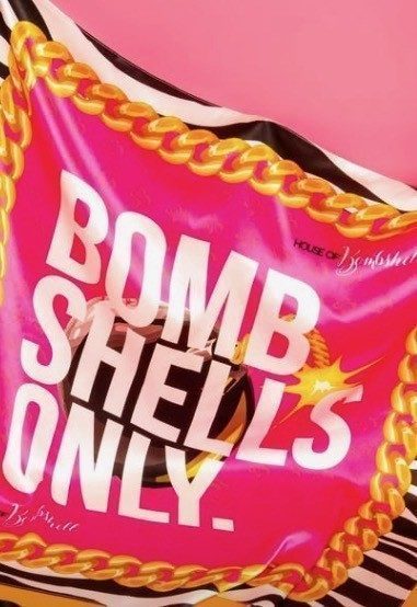 “Bombshells Only” scarf — House of Bombshell