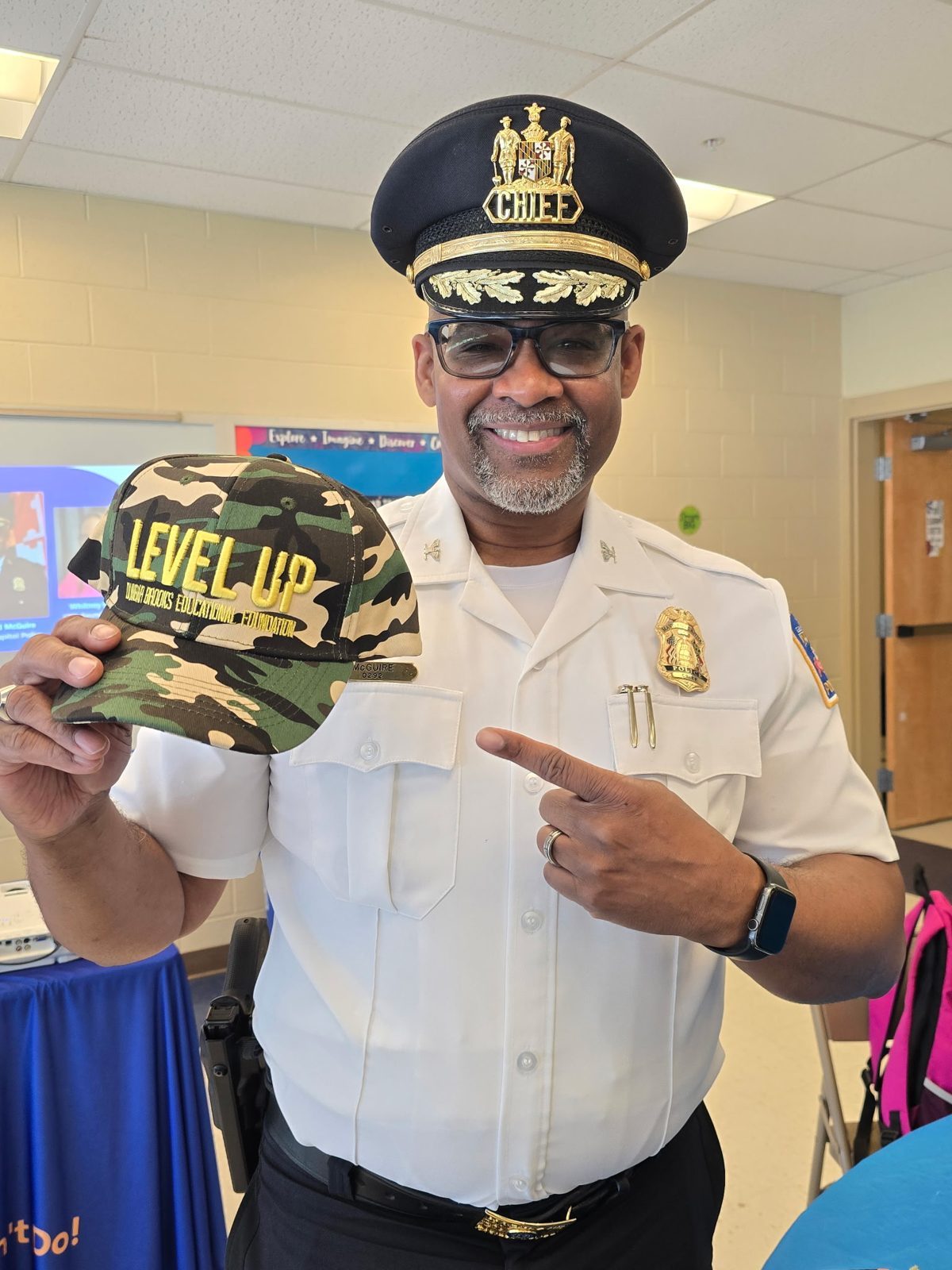 “Level Up” hat — Dunbar Brooks Educational Foundation