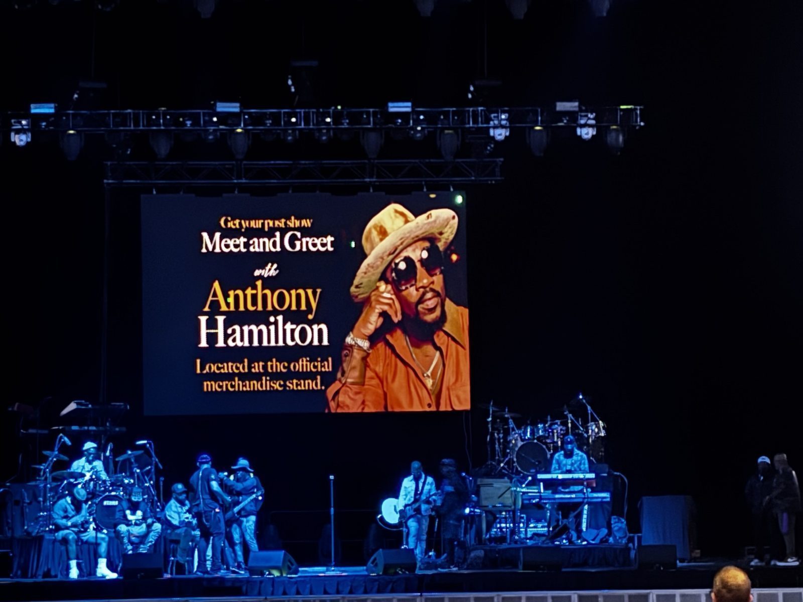 Jumbotron graphics — Anthony Hamilton tour