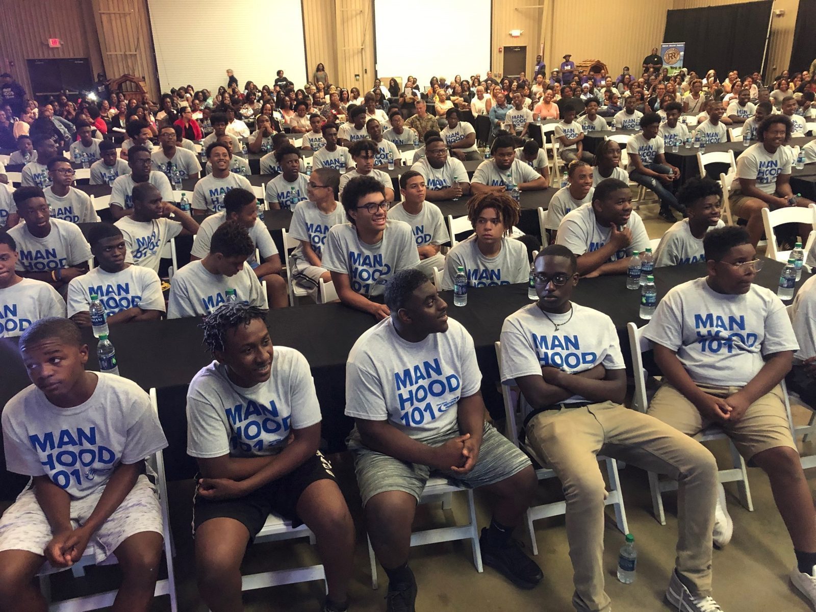 Manhood 101 tees — Steve & Marjorie Harvey Foundation