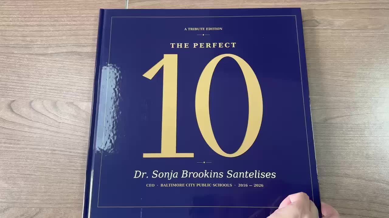 “The Perfect 10” — tribute book, Dr. Sonja Brookins Santelises