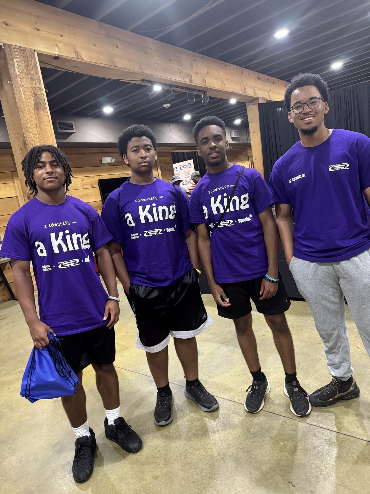 “I Identify as a King” tees